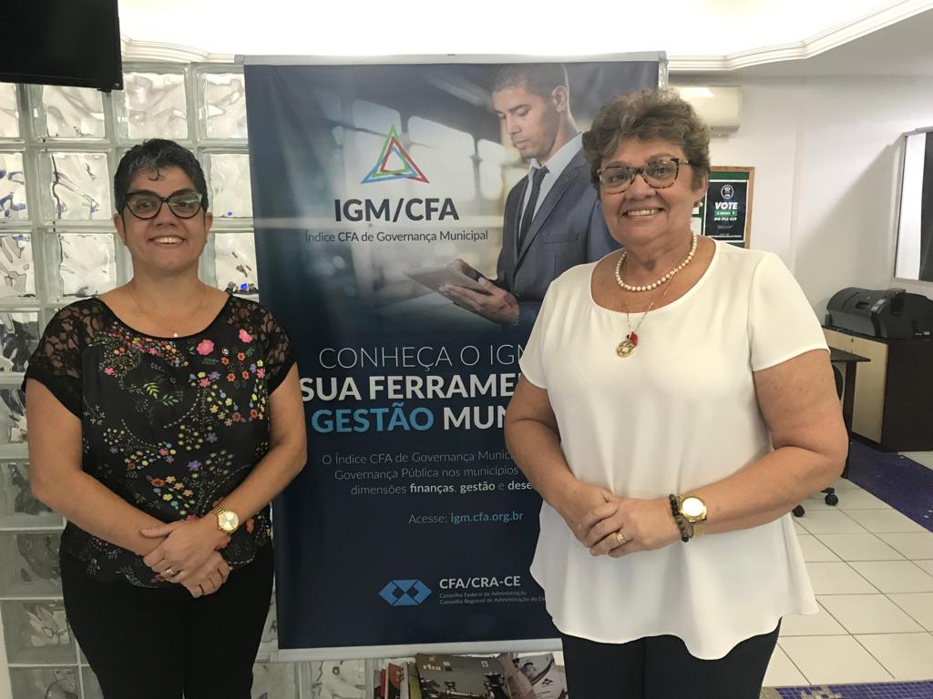 Diretora da ABRH-CE prestigia CRA-CE Mulher